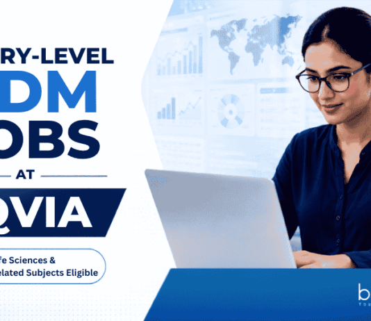 Apply for Entry-level CDM Jobs in Kolkata through IQVIA Careers and Explore Life Sciences Jobs in Leading Global Company Today.