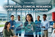 Entry Level Clinical Research Job at Johnson & Johnson | BSc Life Science Candidates Apply Now Entry Level Clinical Research Job at Johnson & Johnson | BSc Life Science Candidates Apply Now