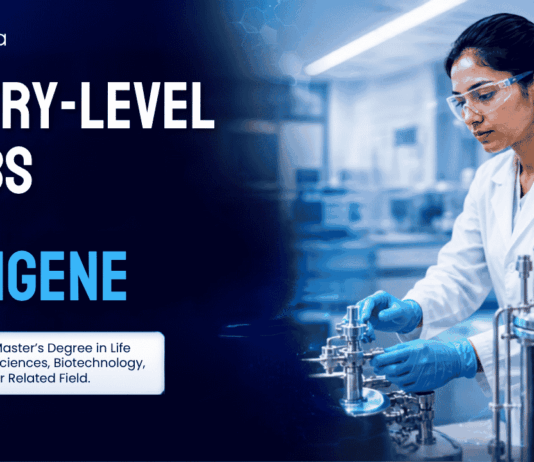 Entry-Level Life Science Jobs at Syngene | Candidates Apply Now