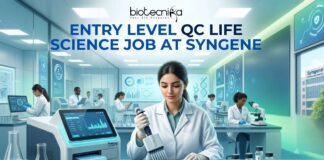 Entry Level QC Life Science Job at Syngene in Bangalore | Apply Online Here Entry Level QC Life Science Job at Syngene | Apply Online Here
