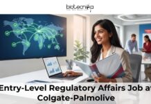 Entry-Level Regulatory Affairs Job at Colgate-Palmolive | Life Science Graduates Apply Now! Entry-Level Regulatory Affairs Job at Colgate-Palmolive Life Science Graduates Apply Now!