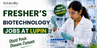 Freshers Biotechnology Job at Lupin | Apply Online Here Apply for a Freshers Biotechnology Job at Lupin as an Associate Scientist – Biotech R&D FDT in Pune. Explore Biotech Jobs, eligibility & more