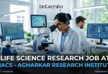 Life Science Research Job at MACS – Agharkar Research Institute Recruitment | Apply Now Life Science Research Job at MACS - Agharkar Research Institute Recruitment | Apply Now