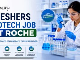 Freshers Biotech Jobs at Roche | Apply Now! Apply for the latest Freshers Biotech Jobs at Roche Careers. Associate vacancy for Biotechnology graduates in Chennai.