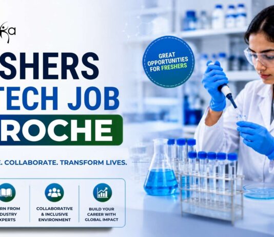 Freshers Biotech Jobs at Roche | Apply Now! Apply for the latest Freshers Biotech Jobs at Roche Careers. Associate vacancy for Biotechnology graduates in Chennai.