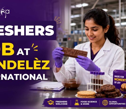 Freshers Job at Mondelēz International