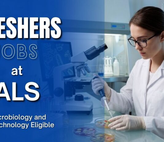 Freshers Job at Alert at ALS!! Microbiology & Biotech Eligible ALS invites applications in Bengaluru. Microbiology and Biotechnology Candidates Apply Now for Freshers Jobs & Launch Your Career.