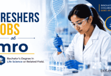 Freshers Life Sciences Jobs at MRO | Apply Online Now MRO Career Opportunity in Pune. BSc Candidates Apply for Life Sciences Freshers Jobs in Healthcare Operations.