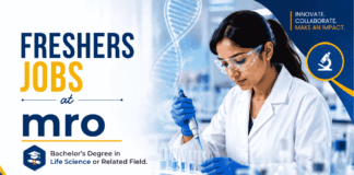 Freshers Life Sciences Jobs at MRO | Apply Online Now MRO Career Opportunity in Pune. BSc Candidates Apply for Life Sciences Freshers Jobs in Healthcare Operations.