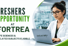 Freshers Life Sciences Job Vacancy at Fortrea | Apply Online Now Apply for Fortrea Careers 2026. Freshers Life Sciences Jobs in Clinical Research for Assistant Clinical Data Analyst in Bangalore.