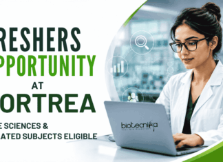 Freshers Life Sciences Job Vacancy at Fortrea | Apply Online Now Apply for Fortrea Careers 2026. Freshers Life Sciences Jobs in Clinical Research for Assistant Clinical Data Analyst in Bangalore.