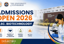 MSc Biotechnology Admission 2026-27 at Gujarat Biotechnology University (GBU) | Apply Online Now MSc Biotechnology Admission 2026-27 at Gujarat Biotechnology University (GBU)