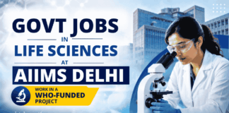 AIIMS Delhi Recruitment 2026 Invites Applications for WHO Funded Project. Explore Govt Life Sciences Jobs - Freshers can Apply.