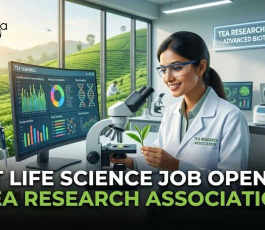 Govt Life Science Job Opening at Tea Research Association | Apply Online Here Govt Life Science Job Opening at Tea Research Association | Apply Online Here