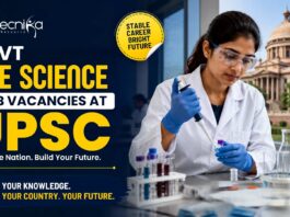 Govt Life Science Job Vacancies at UPSC