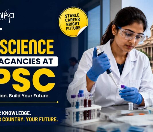 Multiple Govt Life Science Job Vacancies at UPSC | Apply Online Now Govt Life Science Job Vacancies at UPSC