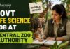 Govt Life Science Job at Central Zoo Authority | Earn ₹60,000/Month – Apply Now Govt Life Science Job at Central Zoo Authority Earn ₹60,000Month – Apply Now