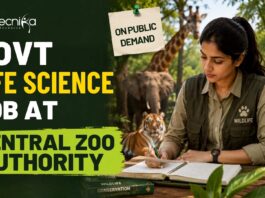 Govt Life Science Job at Central Zoo Authority Earn ₹60,000Month – Apply Now