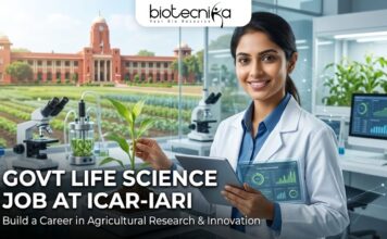 Govt Life Science Job at ICAR-IARI | Attend the Walk-In Interview Govt Life Science Job at ICAR-IARI | Walk-In Interview