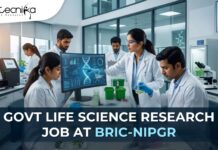 Govt Life Science Research Job at BRIC-NIPGR With ₹37,000 + HRA | Walk-In Interview Govt Life Science Research Job at BRIC-NIPGR | Walk-In Interview