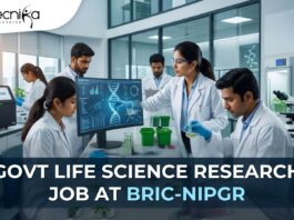 Govt Life Science Research Job at BRIC-NIPGR | Walk-In Interview