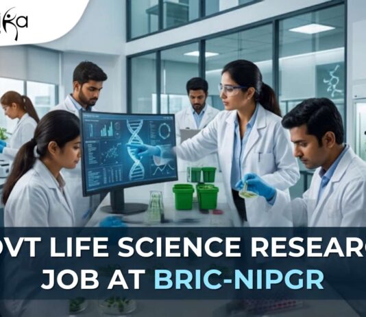 Govt Life Science Research Job at BRIC-NIPGR With ₹37,000 + HRA | Walk-In Interview Govt Life Science Research Job at BRIC-NIPGR | Walk-In Interview