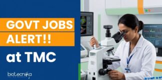 Govt Life Sciences Job Vacancies at TMC | Online Applications Open TMC Recruitment 2026 invites Applications for Scientific Assistant Jobs. Apply for Govt Life Sciences Jobs in Before the Last Date.