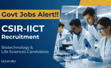 Govt Life Sciences Jobs at CSIR | Attend the Walk-In Interview CSIR IICT Recruitment 2026 announces Govt Biotechnology and Life Sciences Jobs for Project Associate & Scientist Positions in Hyderabad.