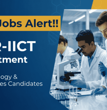 Govt Life Sciences Jobs at CSIR | Attend the Walk-In Interview CSIR IICT Recruitment 2026 announces Govt Biotechnology and Life Sciences Jobs for Project Associate & Scientist Positions in Hyderabad.
