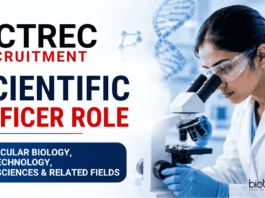 ACTREC Recruitment 2026 Announced Scientific Officer Vacancy. Biotechnology Career Aspirants Apply Now for Govt Life Sciences Jobs.