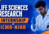 Apply for ICMR Internship at NIHR Jodhpur. Join the Govt Life Sciences Research Internship & Dissertation Program for Postgraduate Students.