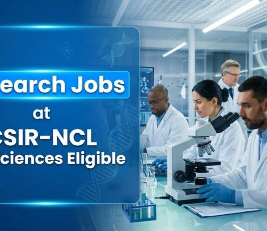 CSIR-NCL Recruitment: Explore Govt Research Jobs as Project Associate at and Apply Now for a Career in Life Sciences!