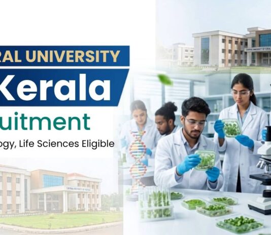 Explore govt biotechnology jobs at Central University of Kerala and Apply for research positions in environmental science today!