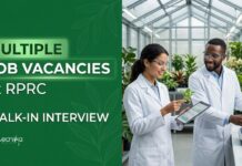 Govt Research Jobs at RPRC | Attend the Walk-In Interview Apply for RPRC Recruitment 2026. Excellent Govt Research Jobs Opportunity for Biotechnology Career Aspirants.