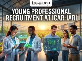 ICAR-IARI Young Professional Recruitment 2026 Earn Upto ₹42,000Month – Apply Now!