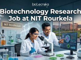 ICMR-Funded Biotechnology Research Job at NIT Rourkela Walk-In Interview