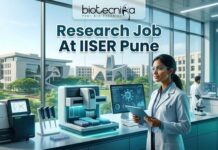IISER Pune Research Job 2026 | Apply & Earn ₹48,100 per month IISER Pune Research Job 2026 | Apply & Earn ₹48,100 per month