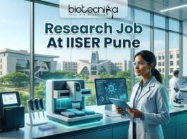 IISER Pune Research Job 2026 | Apply & Earn ₹48,100 per month