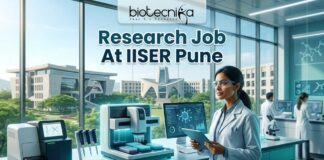 IISER Pune Research Job 2026 | Apply & Earn ₹48,100 per month IISER Pune Research Job 2026 | Apply & Earn ₹48,100 per month