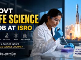 ISRO Recruitment 2026 | Govt Life Science Job with Salary Up to ₹56,000/Month ISRO Recruitment 2026 | Govt Life Science Job with Salary Up to ₹56,000/Month