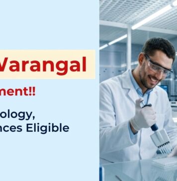 JRF Vacancy at NIT | Applications Closes Soon NIT Warangal Recruitment 2026 announced JRF vacancy under a DBT-funded Biotechnology project, Apply Now and Start your Research Career.