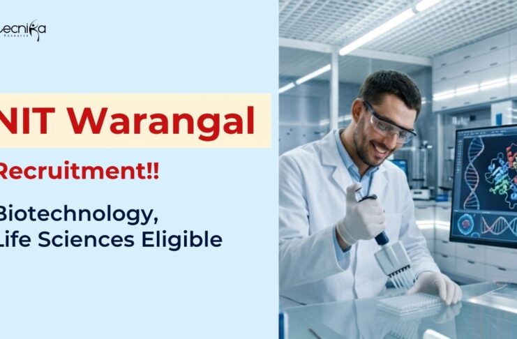 JRF Vacancy at NIT | Applications Closes Soon NIT Warangal Recruitment 2026 announced JRF vacancy under a DBT-funded Biotechnology project, Apply Now and Start your Research Career.