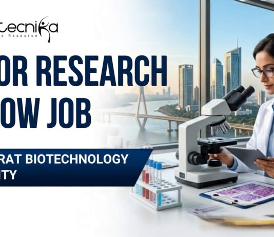 Junior Research Fellow Job Recruitment at Gujarat Biotechnology University | Apply Online