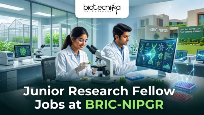 Junior Research Fellow Jobs at BRIC-NIPGR Junior Research Fellow Jobs at BRIC-NIPGR