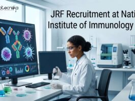 Junior Research Fellow Recruitment at National Institute of Immunology (NII) | Apply Now Junior Research Fellow Recruitment at National Institute of Immunology (NII) | Apply Now