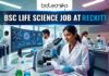 Latest BSc Life Science Job at Reckitt Apply Online Here