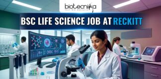 Latest BSc Life Science Job at Reckitt Apply Online Here