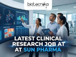 Latest Clinical Research Job at Sun Pharma Life Science Graduates Apply Now!
