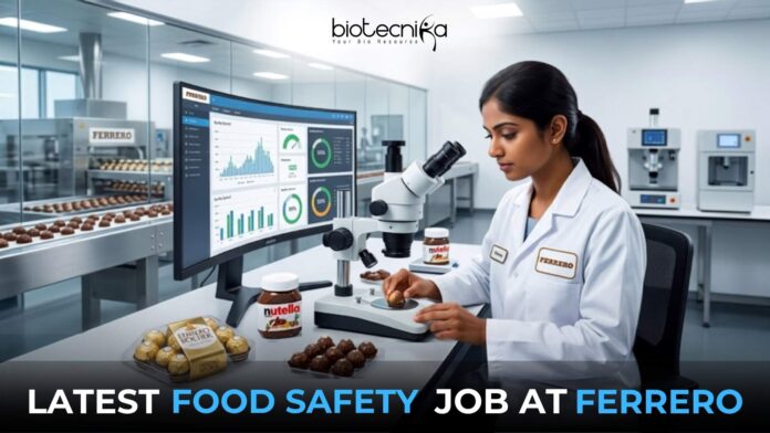 Latest Food Safety Job at Ferrero Apply Online Now Latest Food Safety Job at Ferrero Apply Online Now