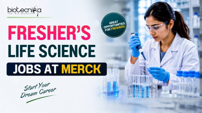 Latest Freshers Life Science Job at Merck Apply Online Now! Apply for the latest Freshers Life Science Jobs at Merck. Explore this QC Job for Quality Control Specialist in Bangalore.